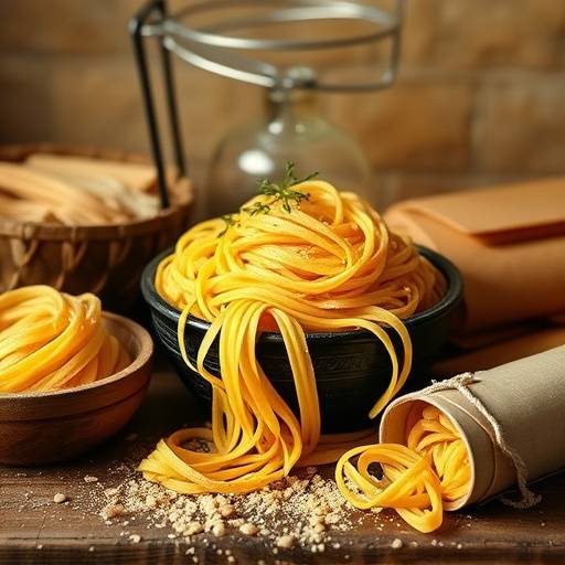 Artisanal pasta made in Emilia-Romagna